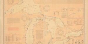 Pilot Chart of the Great Lakes