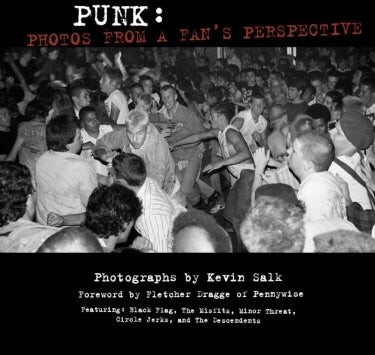 Cover of the book "Punk: Photos From A Fan's Perspective" by ASU alum Kevin Salk.
