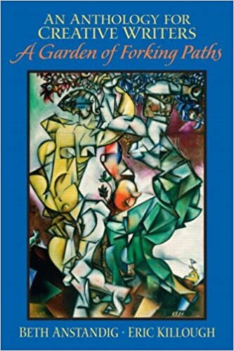 Cover of "An Anthology for Creative Writers" featuring a Cubist painting