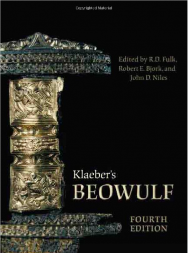 Cover of Klaeber’s Beowulf, Fourth Edition