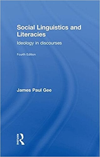 Cover of "Social Linguistics and Literacies"