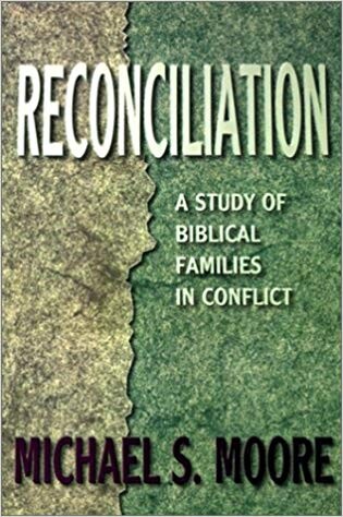 Cover of "Reconciliation" featuring an overhead view of bordering territories
