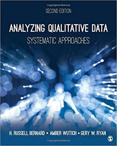 Analyzing Qualitative Data book cover