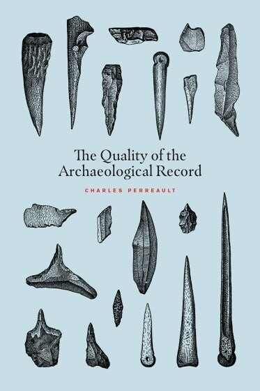 illustrations of archaeological tools on book cover