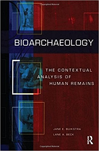 Bioarchaeology book cover image