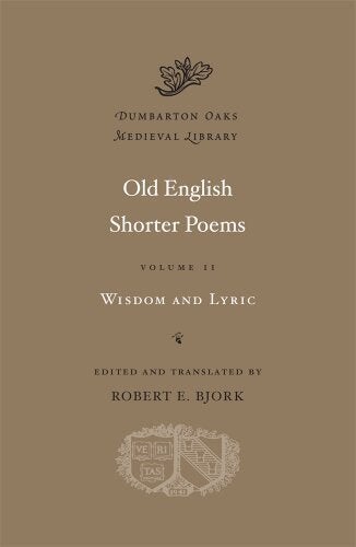 Cover of Old English Shorter Poems