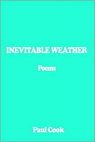Cover of "Inevitable Weather" featuring a teal backgound