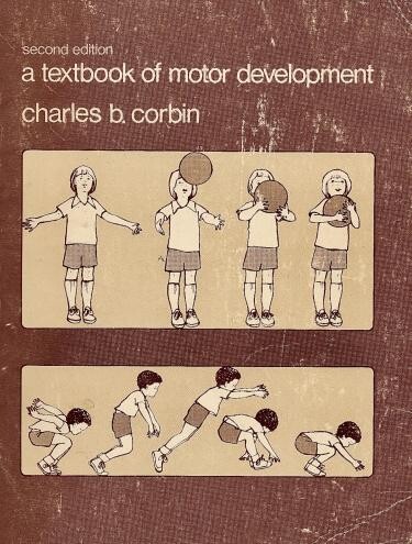 textbook cover of a textbook of motor development