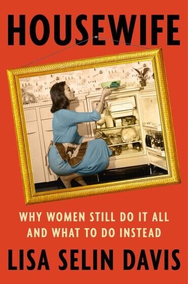 1950's housewife styled image of woman putting food in refrigerator 
