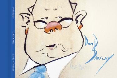 Book features Don Barclay's caricatures