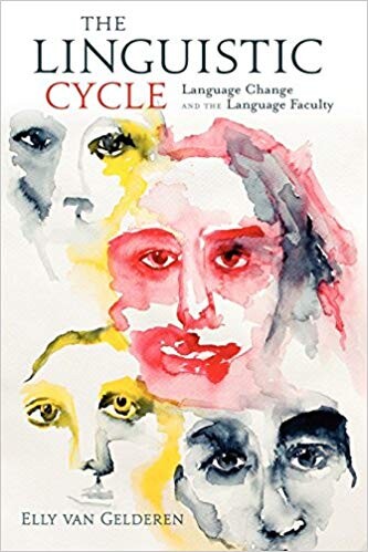 Cover of "The Linguistic Cycle" featuring watercolor images of faces
