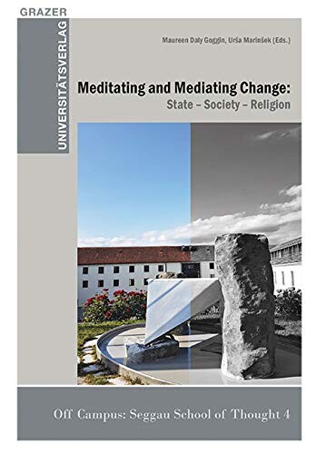 Cover of Meditating and Mediating Change co-edited by Maureen Daly Goggin