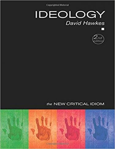 Cover of "Ideology" featuring photos of hands in different colors