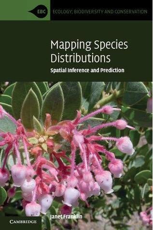 Cover of "Mapping Species Distributions" featuring a photo of a pink flower