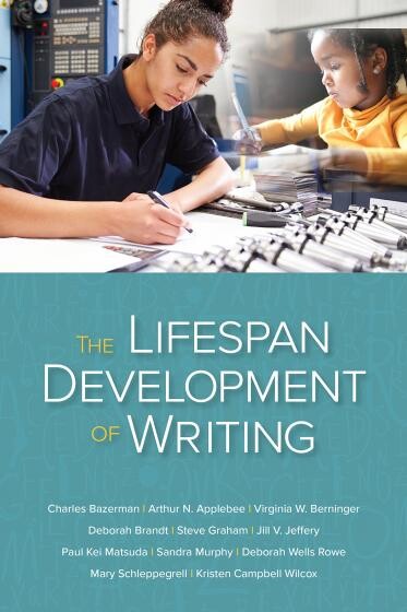 Cover of The Lifespan Development of Writing co-authored by Paul Kei Matsuda
