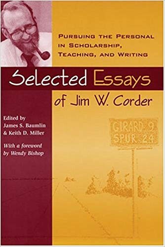 Cover of Selected Essays Of Jim W. Corder