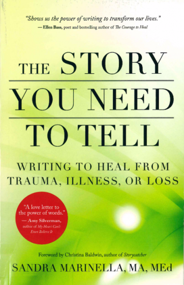 Book cover of The Story You Need to Tell