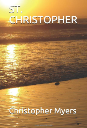 "St. Christopher" book cover, image of a beach