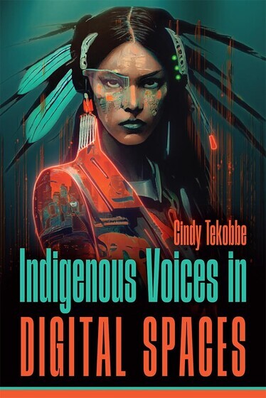 Science fiction inspired image of an Indigenous woman