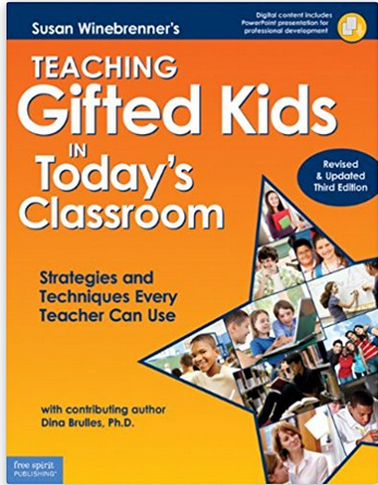 Cover of "Teaching Gifted Kids in Today's Classroom"