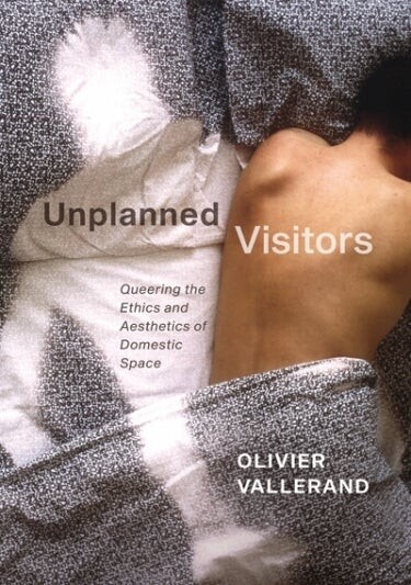 Cover book for "Unplanned Visitors" featuring a man in bed