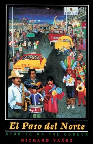 Cover of "El Paso Del Norte"  featuring an illustration of a busy street