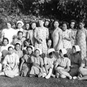 Chinese girl nurses