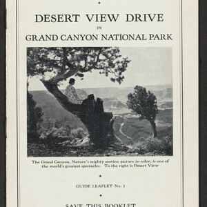 Guide Leaflet No. 1: Desert View Drive in Grand Canyon National Park