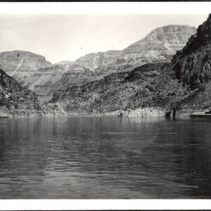 Lower Granite Gorge, looking upstream toward 217 mile point [Oct. 1937]
