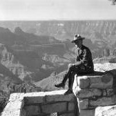 [Miner R. Tillotson at the Grand Canyon Lodge]