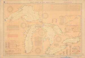 Pilot Chart of the Great Lakes