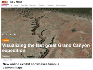  Visualizing the last great Grand Canyon expedition