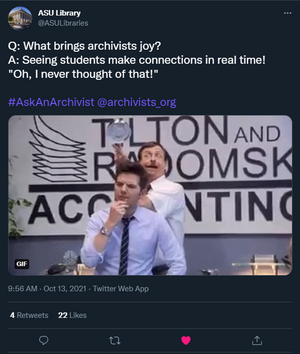 Ask an Archivist Day screenshot