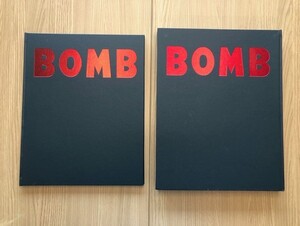 Cover and casing to Bomb, by Simon Reddington. 