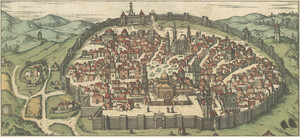 Braun and Hogenburg's Jerusalem Map