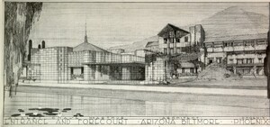 Arizona Biltmore Hotel sketch
