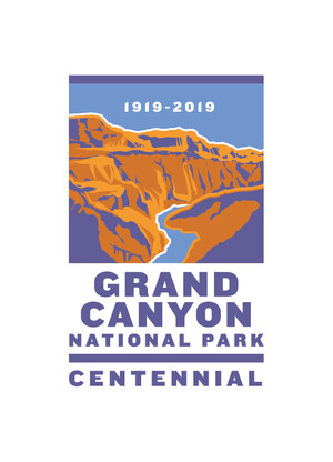 Official Grand Canyon Centennial (1919-2019) Logo. Go Grand!