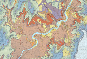 Grand Canyon Geologic Map Section