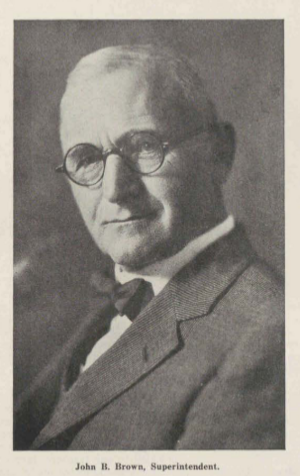 John Brown, Superintendent of Phoenix Indian School in 1931-1932