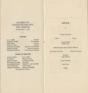 1931 Academy Awards program