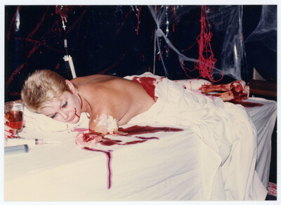  blood) Now THIS is a “heart-stopping” costume! (1985)