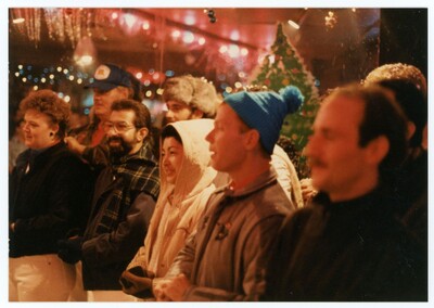 Christmas at Charlies, Stixx, and Apollo’s. 1987