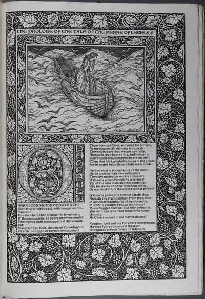 Scan of a page from "The works of Geoffrey Chaucer : now newly imprinted"