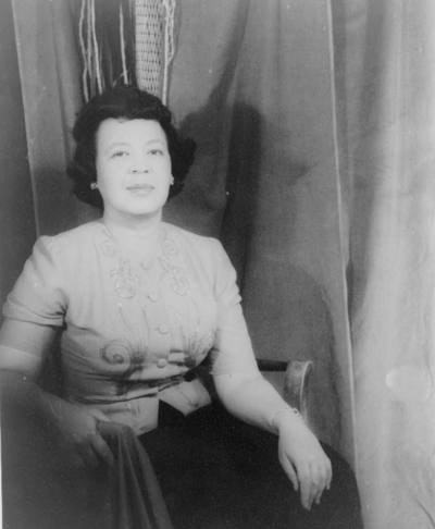 Margaret Bonds poses for a portrait in 1956