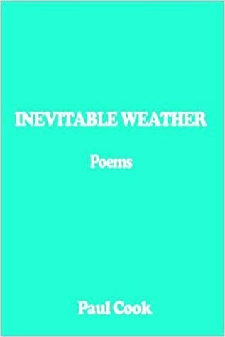 Cover of "Inevitable Weather" featuring a teal backgound